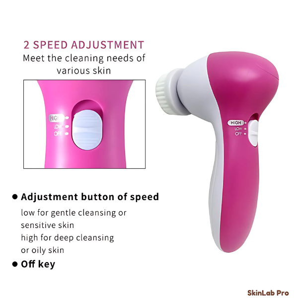 5 in 1 - Facial Electric Cleanser & Massager